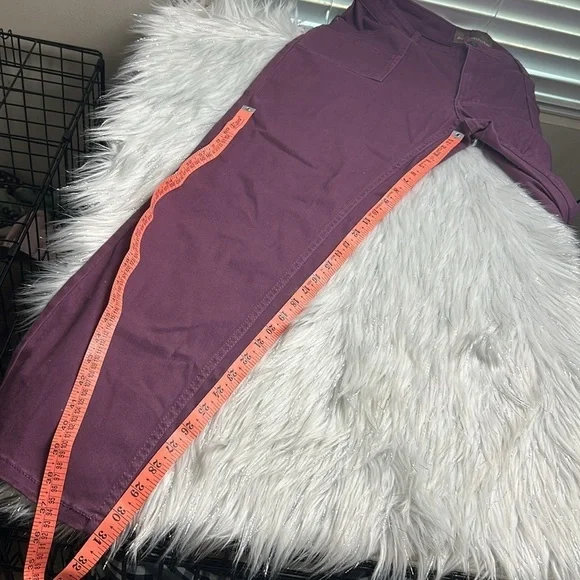 Brit & Brindle size 16 Tractor Supply Purple Western Straight Pants Plus - Picture 13 of 14